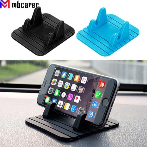 Car Dashboard Non-slip Mat Rubber Mount Phone Holder Pad Mobile Phone Stand Bracket For iphone Samsung Xiaomi Mobile Holder