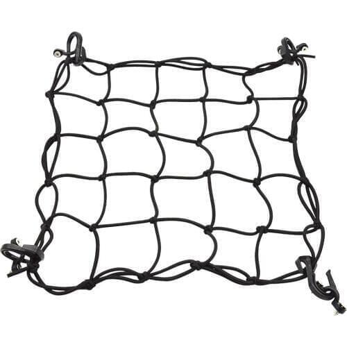 Deck Cargo Bungee Net Elastic Mesh & Lashing Hooks Kayak rigging for Canoe Marine Boat Kayak