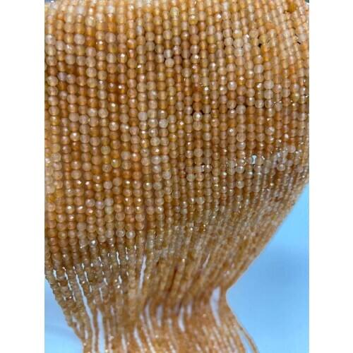 The carved surface of natural high-quality Orange Dongling is 2MM / 3MM / 4MM long and 38cm