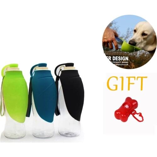 Puppy Water Dispenser Pet Dog Portable Water Bottle Receptacle for Hiking Walking Travel Drinking Feeder Device Kettle Supplies