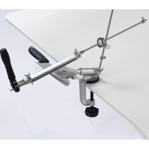 Knife sharpener with 360 degree flip Constant angle Grinding tools Grinder machine diamond whetstone KME function