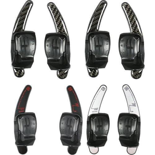 1 Pair Vehicle Car Steering Wheel Shift Paddle Extension Auto Direct Shift Gear For Golf MK6 R20 CC R36 Car Parts Accessories