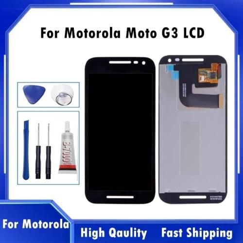 For Motorola moto g3 XT1550 XT1543 G 3 XT1540 xt1541 xt1544 Touch Screen Digitizer LCD Display Assembly For Moto G3 Repair Parts