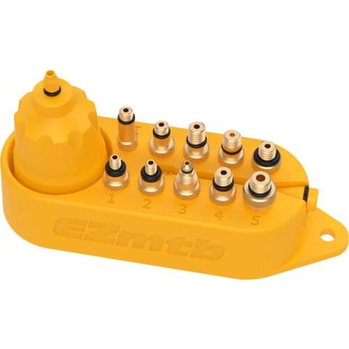 10 in 1 Bicycle Hydraulic Bleed Adapters Set MTB Road Bike Oil Filling Joint