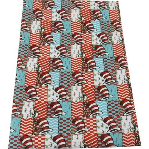 50*145cm Cartoon Doctor Patchwork Printed Polyester Cotton Fabric Tissue Sewing Quilting Fabrics Needlework Material DIY,c18992