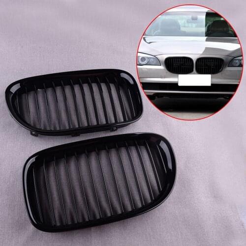 51137203197 51137203198 2Pcs Front Bumper Kidney Grill Grille 51117184151 51117184152 Fit For BMW 7 Series F01 F02 F03 F04