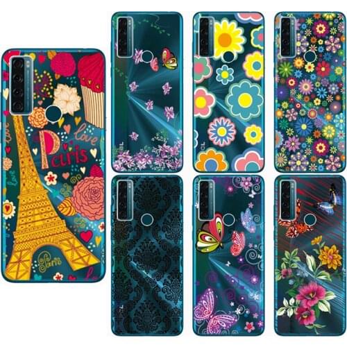 For TCL 20 SE covers Silicone Ultra Thin Clear Soft TPU Phone Case For TCL 20 se Transparent Funda Coque