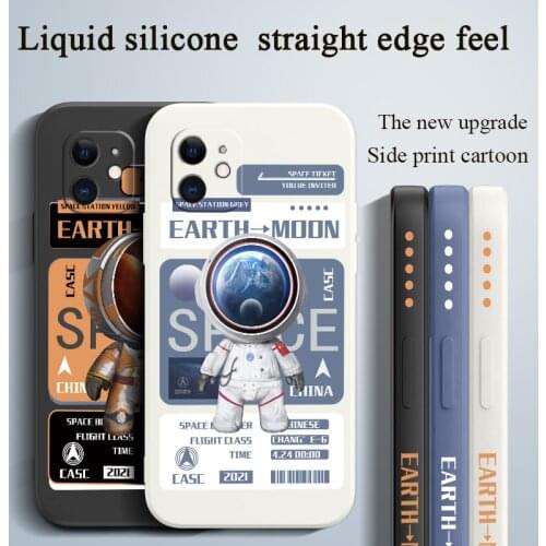 Mars Expedition Phone Case For iPhone 12 Pro Max Mini 11 Pro Max X XS XR XSMAX SE2020 8 8Plus 7 7Plus 6 6S Plus Lambskin Cover