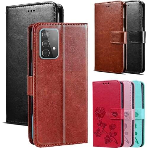 Cover For Samsung Galaxy A72 SM-A725F A726 Case Flip Leather Wallet Telefon Protector Shell For Samsung A72 чехол Book Funda Bag