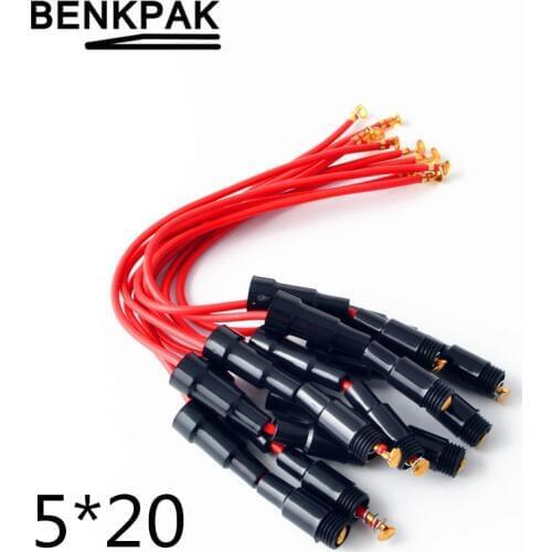 5x20mm AGC Fuse Holder In-line screw type with wire