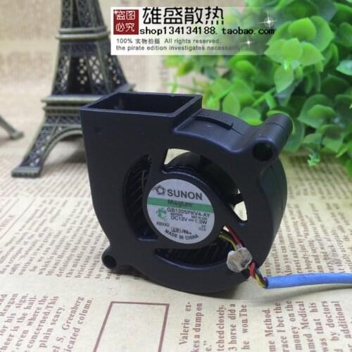 For GB1205PKV4-AY Sunon 50*20 12V 1.3W Projector Heat Blower Radiator