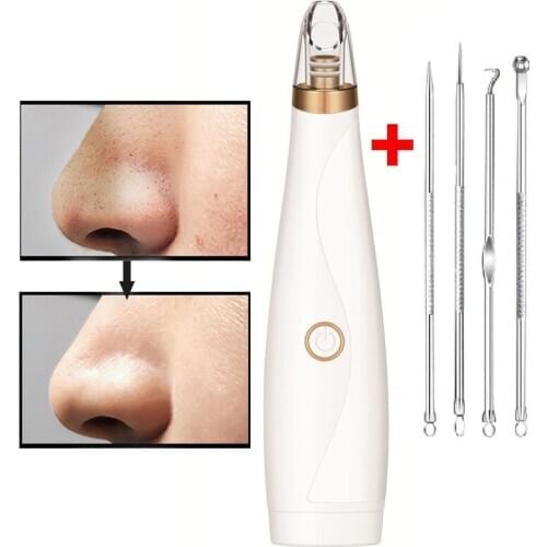 Blackhead remover vacuum Acne Removal Needle Remove grease and dirt Cleans skin pores on the face women beauty tool SU400
