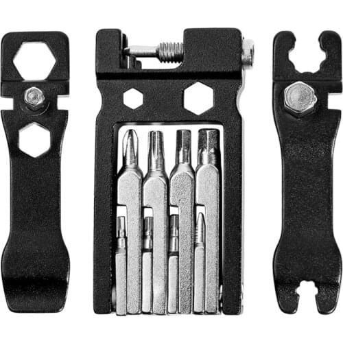 Bicycle Repair Tools Portable Hex Spoke Cycling Screwdrivers Tool Tyre Lever Allen Wrench Mountain Bike Multitool Cycling Tools