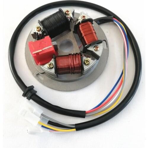 Stator Ignition coil 34996 for Simson electronic ignition base plate 6V 35/35W S51 S60 S70 Schwalbe