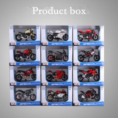Model Toys Cars Gifts Collection Maisto 1:18 16 Styles Ducati 1199 Panigaie Original Authorized Simulation Alloy Motorcycle
