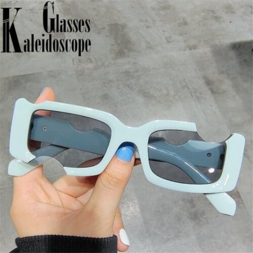 Small Rectangle Sunglasses Women Men Luxury Brand Deisnger Vintage Sun Glasses Ladies Fashion Hip hop Eyeglasses Shades UV400