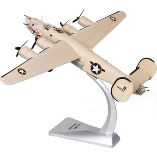 1/72 Scale WWII Millitary Classic American Bomber B-24 Fighter Aircraft Airplane Model toy Gifts for Display Show Collections