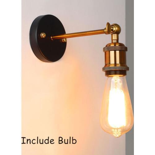 Wall Lamp Industrial vintage wall sconce Loft Retro light fixtures brass WALL Lights Indoor Bedroom Bathroom Balcony Bar light