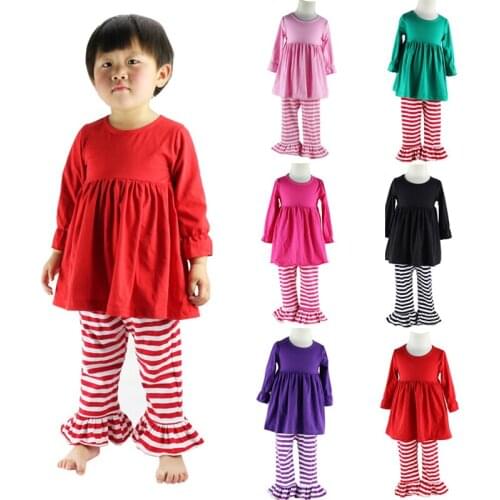 New Sale Kids Clothing Sets Long Sleeve T-shirt + Pants, Autumn Spring Childrens Sports Suit Girls Clothes