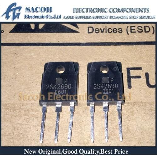 Free Shipping 10Pcs 2SK2690-01 2SK2690 K2690 TO-3P 80A 60V N-channel MOS-FET
