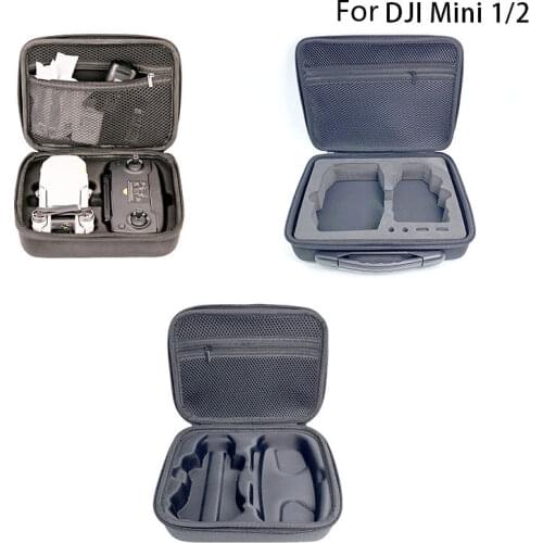 Portable Waterproof Mavic Mini 2 Hard Shell Drone Handbag Shoulder Bag Carry Box Case for DJI Mini 2 Mini 1 Air 2 Accessories