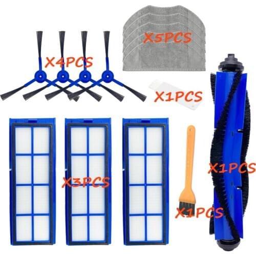 Sweeper Robot Roller Brush Side Brush Filter Mop Cloths for Eufy RoboVac L70 Sweeper Robot Vacuum Cleaner Accessories