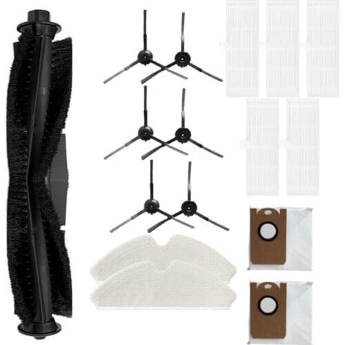 Roller Side Brush HEPA Filter Mops Dust Bag Robot Vacuum for HONITURE Q6 Vacuum Cleaner Accessories