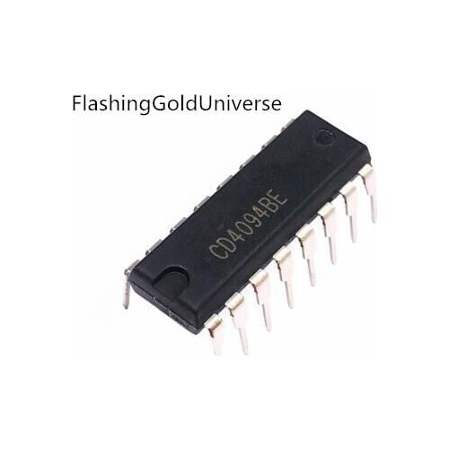 100PCS--500PCS CD4094BE CD4094 DIP-16 Free shiping New original