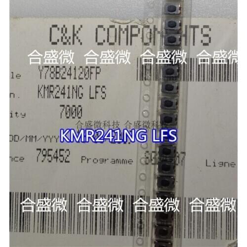 10PCS/LOT Tactile switch KMR241NG ULC LFS