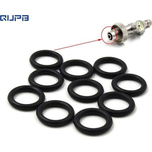 300Bar DIN Fill Station Stem O-Rings Nitrile Rubber Black 10x2.5 50pcs/100pcs Pack Free Shipping ORB003