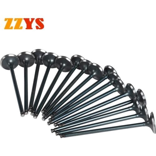 Motorcycle Intake Valve and Exhaust Valve Stem Kit For Honda CBR250 17 19 22 CB250 Jade Hornet CBR CB 250 Inlet Outlet Valve