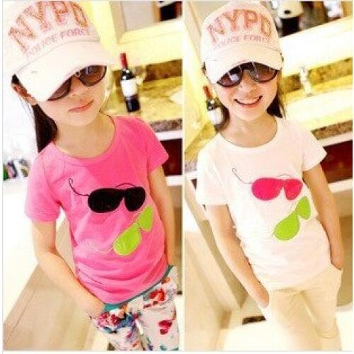 2020 summer fashion cotton t shirt print pattern Girl boys tops t-shirt Baby kids clothes toddler cotton Tees Children clothing