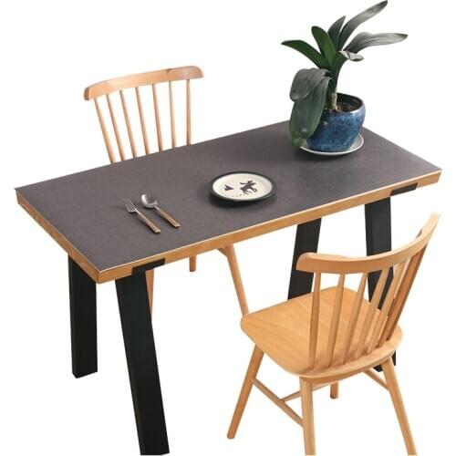 3mm Thick Northern PVC Table Cloths Home Textiles Plastic Oilproof Table Cloth Home Decor PVC Tablecloth Coffees Matress Pads