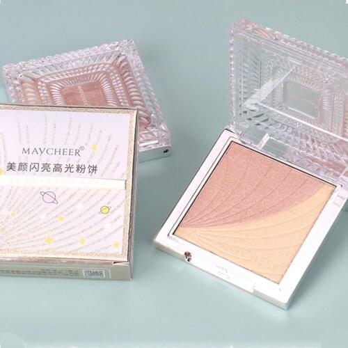 3D Shimmer Highlighter High Gloss Plater Face Body Brighten Skin Bright Make Up Glitter Highlight Cosmetics TSLM1