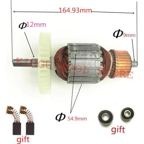 AC220-240V Rotor Anchor Armature Replacement for MAKITA 68742-8 616969-4 UC4030A UC3530A UC3030A UC4530A Eletric Chain Saw