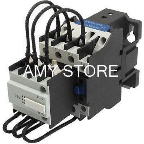 CJ19-43 Ui 500V 380V Coil 43A Pole 1NO Changeover Capacitor AC Contactor