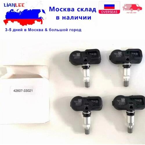 4Pcs For Lexus LS460L LS600hL LX570 RX350 RX400h RX450 TPMS Tire Pressure Sensor 42607-33021 42607-33011 42607-06011 PMV-107J