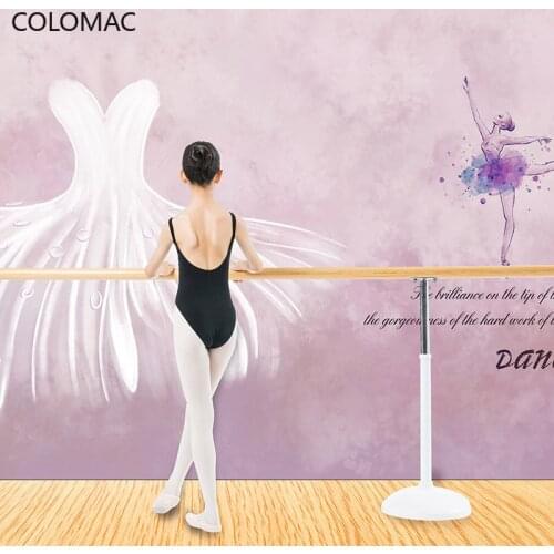 Colomac Custom Ballet Culture Art Training Center Classroom Background Wallpaper Dance Room Girl Mural Decoration Drop Shopping