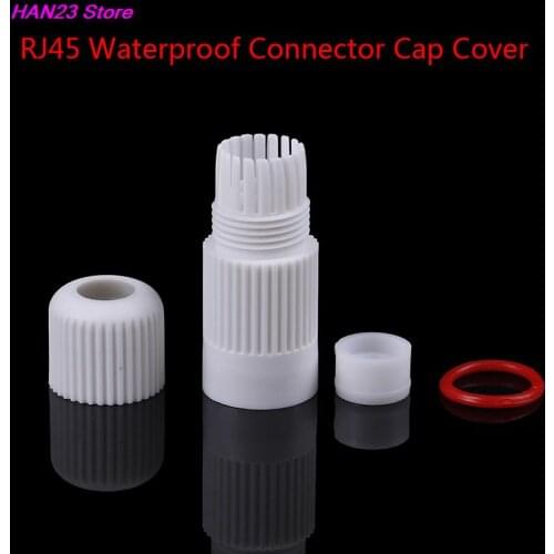 Hot sale RJ45 Waterproof Connector Cap For Outdoor Network IP Camera Pigtail Cable