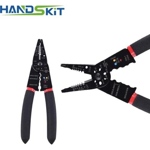 Handskit 8 inch Professional crimping tool/Multi-Tool Wire Stripper and Cutter (Multi-Function Hand Tool)