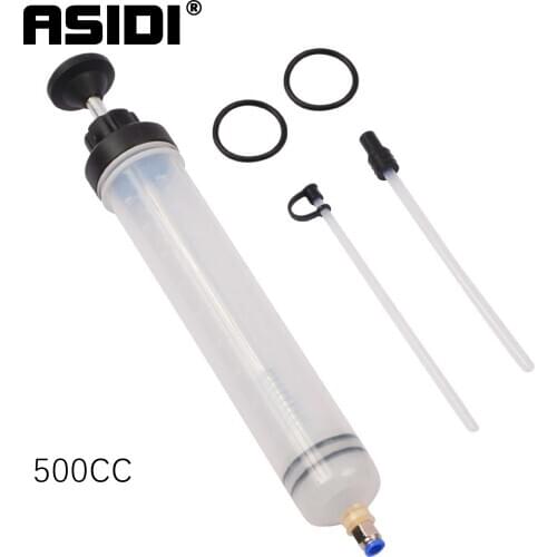 Gearbox Oil Pump Suction Vacuum Transfer Hand Syringe Gun Extractor Fill Tool