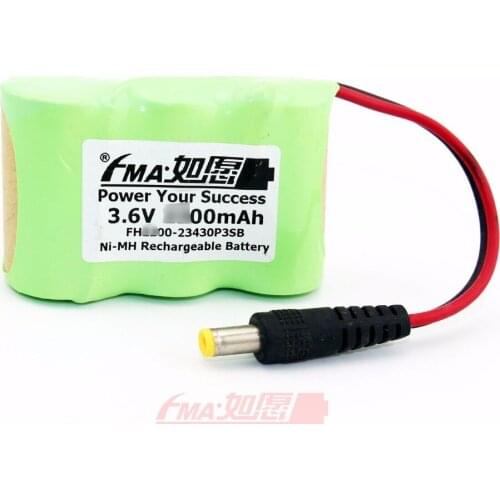Ni-MH Sub C SC 3.6V 3000mAh Rechargeable Battery for EXIT Emergency light 23430 3SB