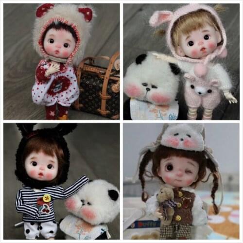 OB11 doll customization 1/8 BJD dolls OB doll DIY polymer clay 2020