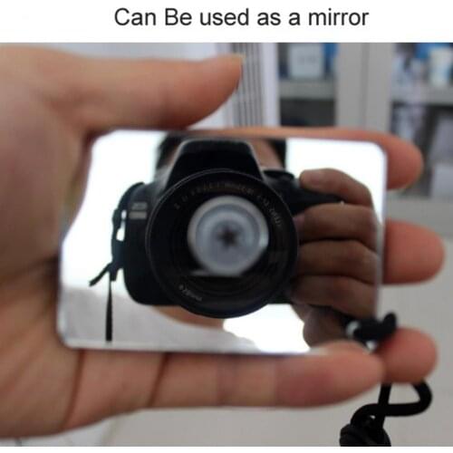 With Hanging Rope Acrylic Emergency Rescue Signal Acrylic Heliograph Mirror Survival Tools