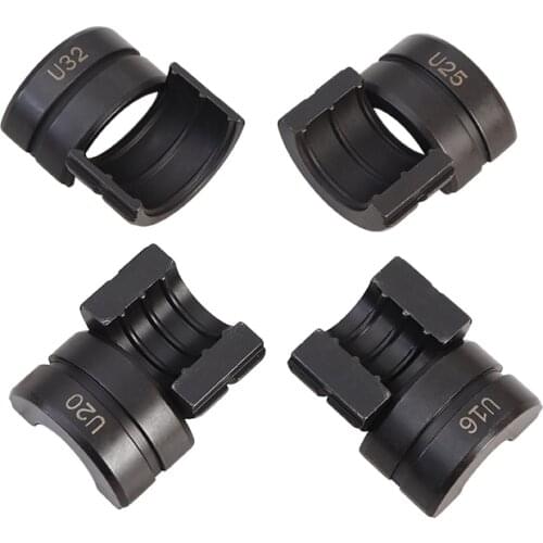 U-shaped Mold for Pex Pipe Crimping Mold 16, 20, 25, 32mm Pressure Pipe Clamp Jaw CW-1632 Hydraulic Pipe Clamp Mold