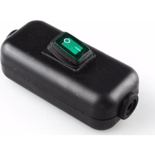 204B Waterproof Switch Bring Indicator Light Ship Type Rain-proof Shower On-line Switch High-power Will Electric Current 10A