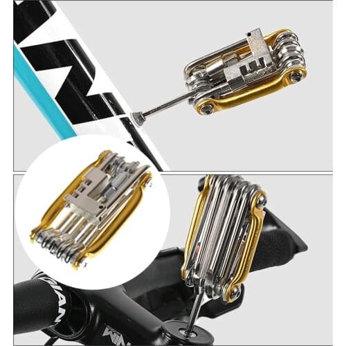 11 In 1 Mountain Bike Portable Socket Multipurpose Wrench MTB Bicycle Multi Tool Screwdriver Motorcycle Bike Touring Pocket