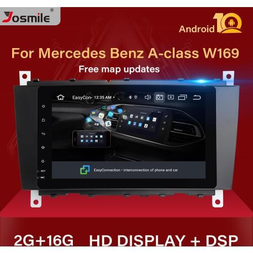 2 Din Android 10 Car Radio GPS Multimedia For Mercedes/Benz W203 W209 W219 sprintA-C-Class CLS C180 C200 CLK200Vito Viano Audio