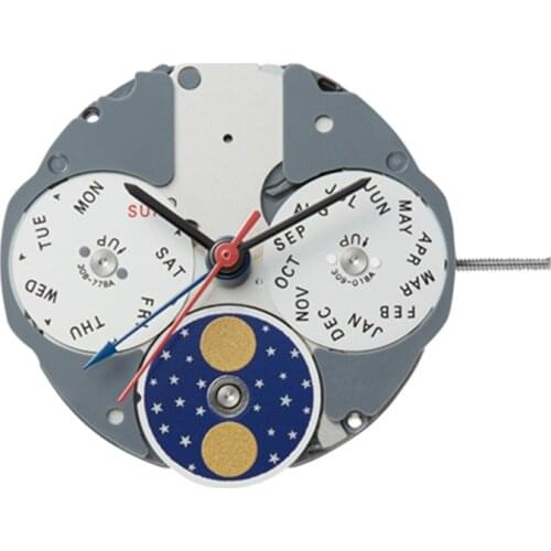 Watch accessories Japan MIYOTA 6P80 movement quartz movement new original three pin without battery