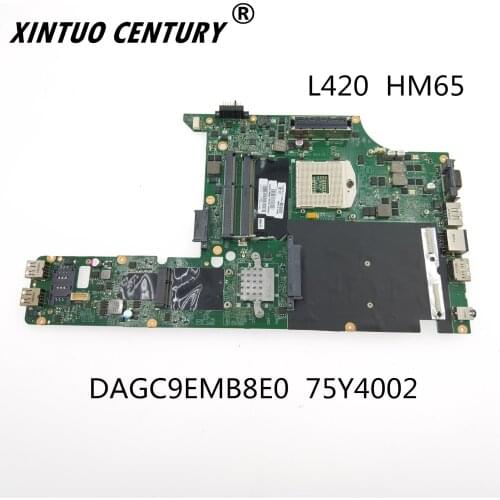 For Lenovo L412 portátil placa-mãe 75Y4002 DAGC9EMB8E0 DDR3 totalmente testado